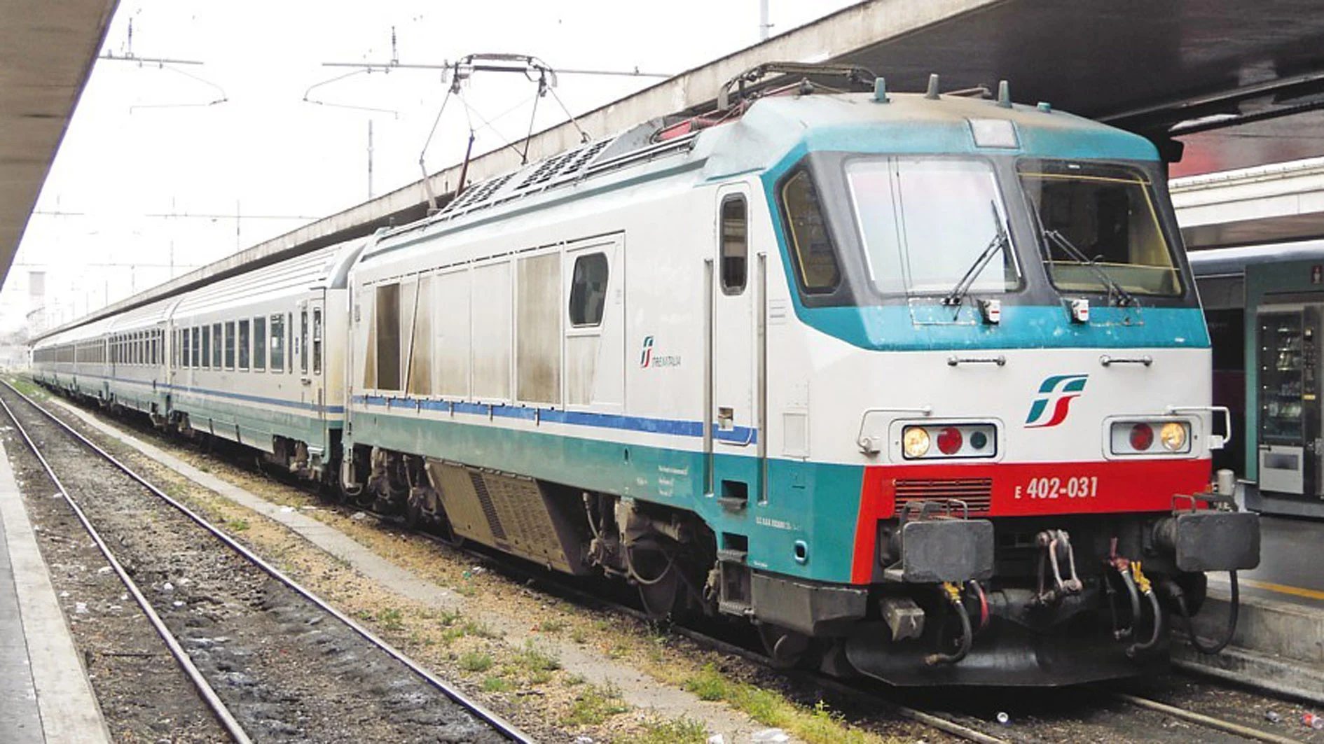 Locomotiva E 402A.031 Trenitalia in livrea XMPR