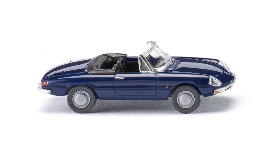 Alfa Spider colore blu scuro