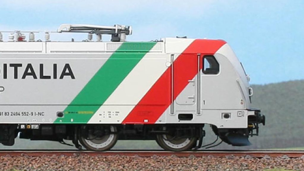 Locomotiva TRAXX E 494.552 RAILPOOL