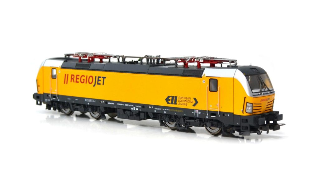 Locomotiva Vectron 193.206 Regiojet epoca VI