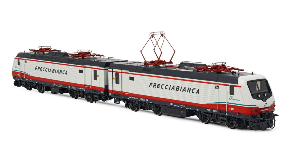 Set 2 locomotive E 464 (FS) Frecciabianca