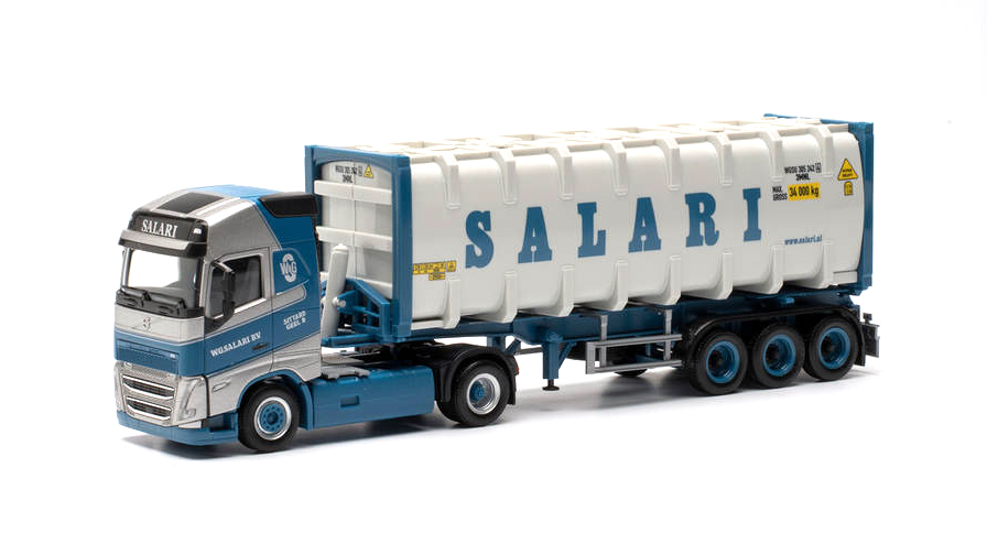 Volvo FH GL. (2020) con bulk container "SALARI"