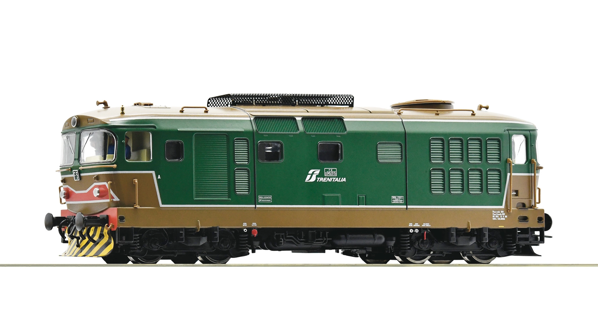 Locomotiva diesel D 343.2015 di Trenitalia, epoca V