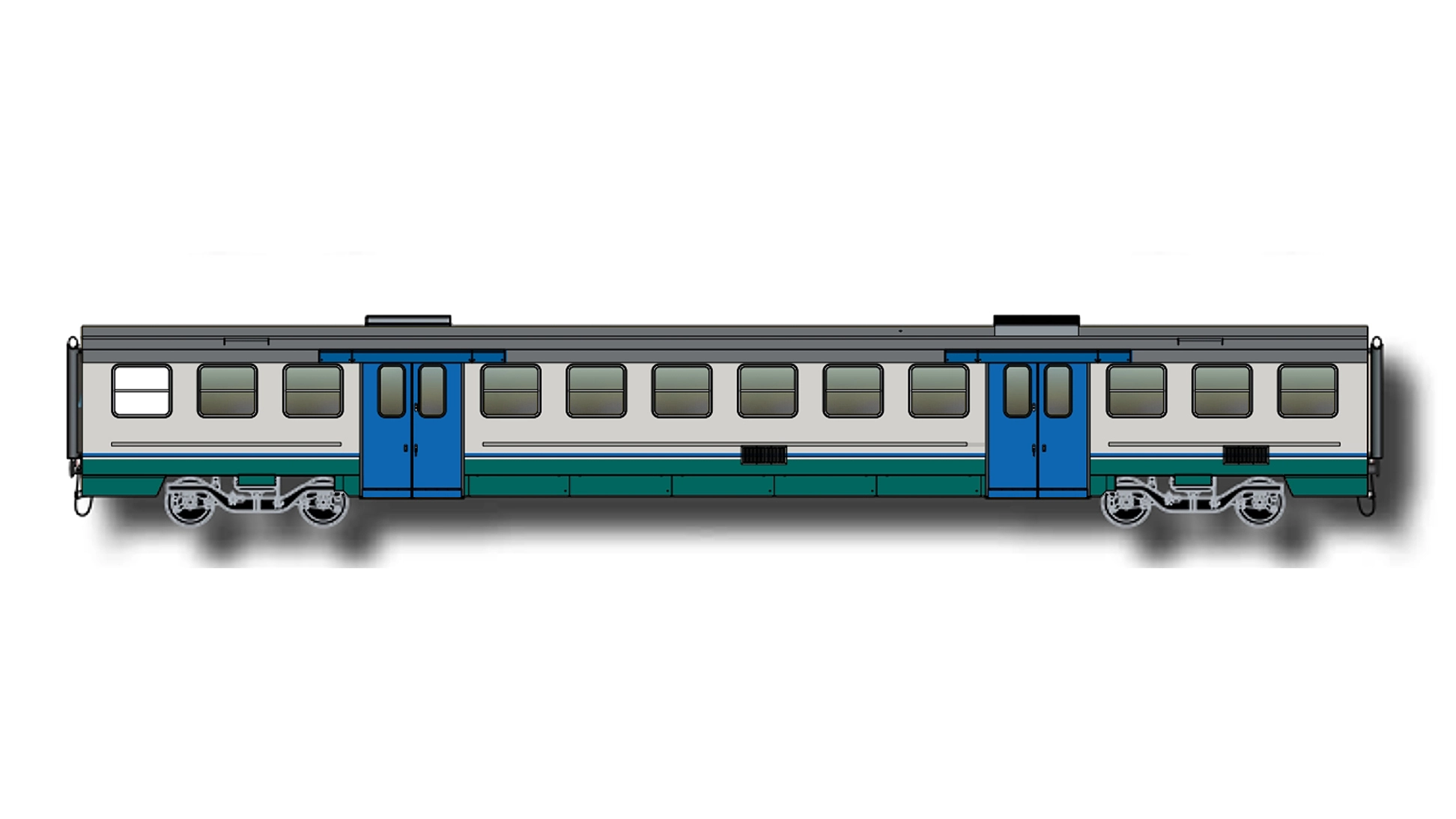 Carrozza rimorchiata Le 763 Trenitalia XMPR