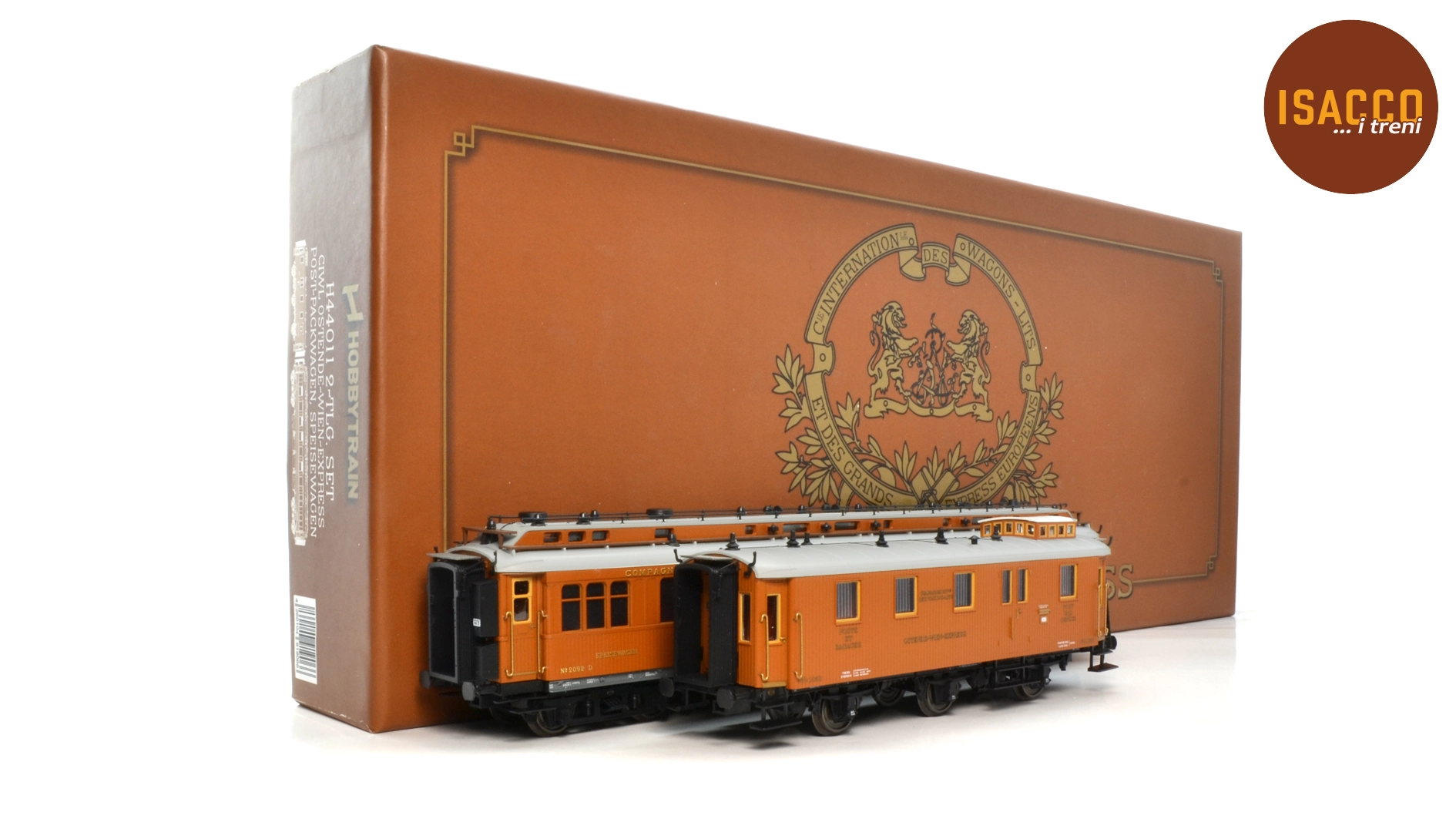 HobbyTrain 44011  Set 2 carrozze Ostende-Wien-Express (CIWL)