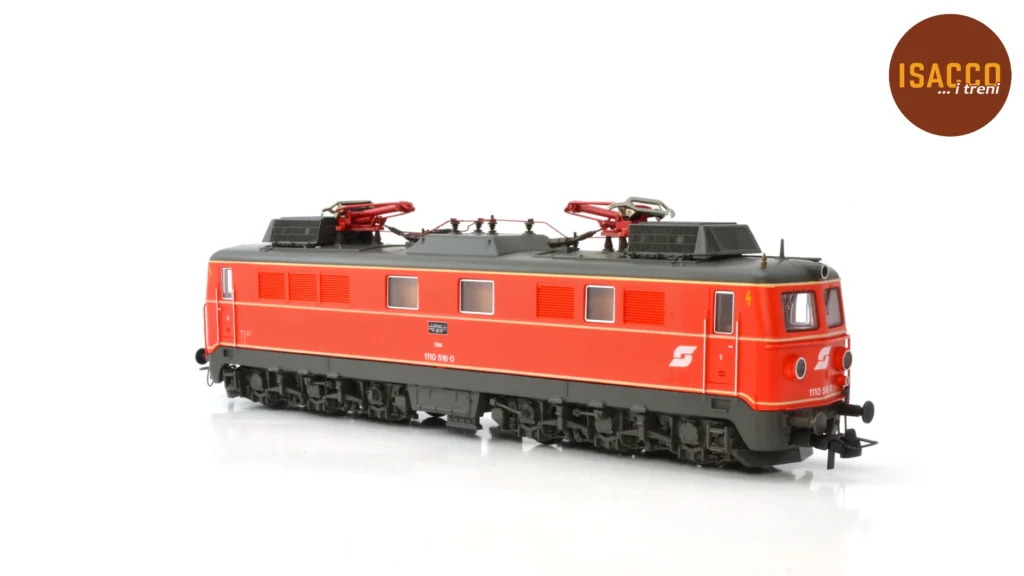 Locomotiva 1110 516-0 (ÖBB) livrea arancio