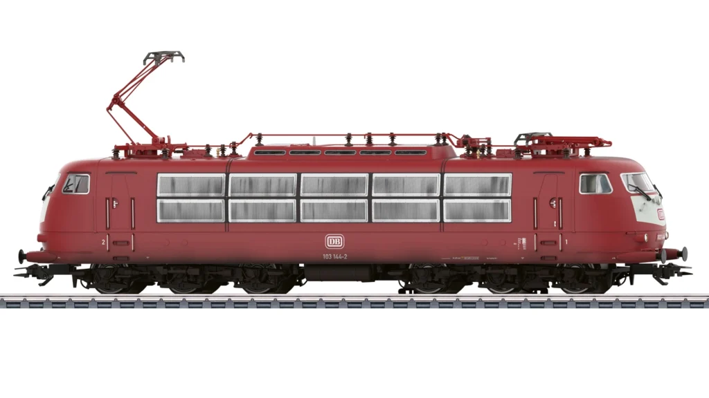 Locomotiva Br 103 144-2 (DB) rosso orientale