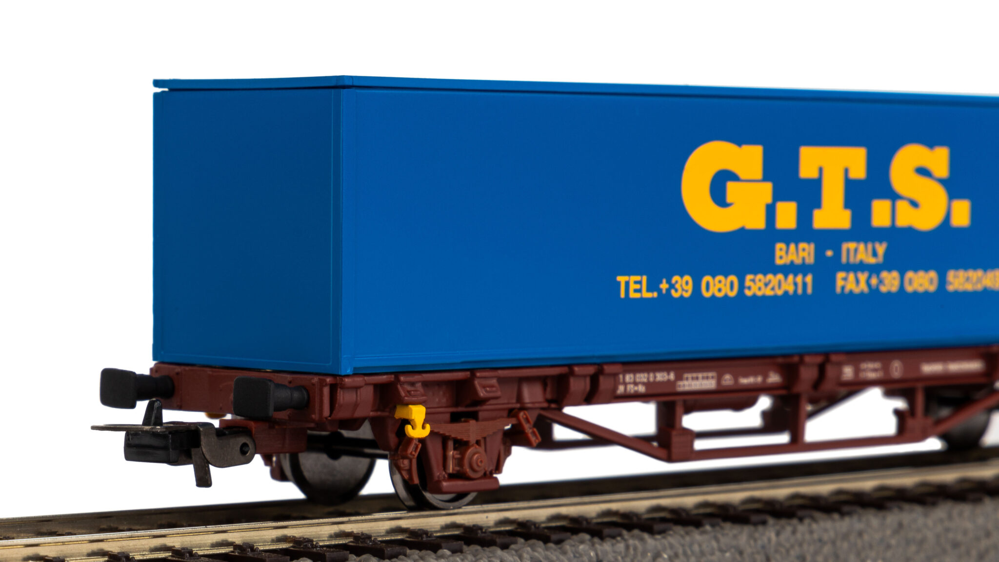 Carro Tipo Ks (FS) con 1 container "GTS"