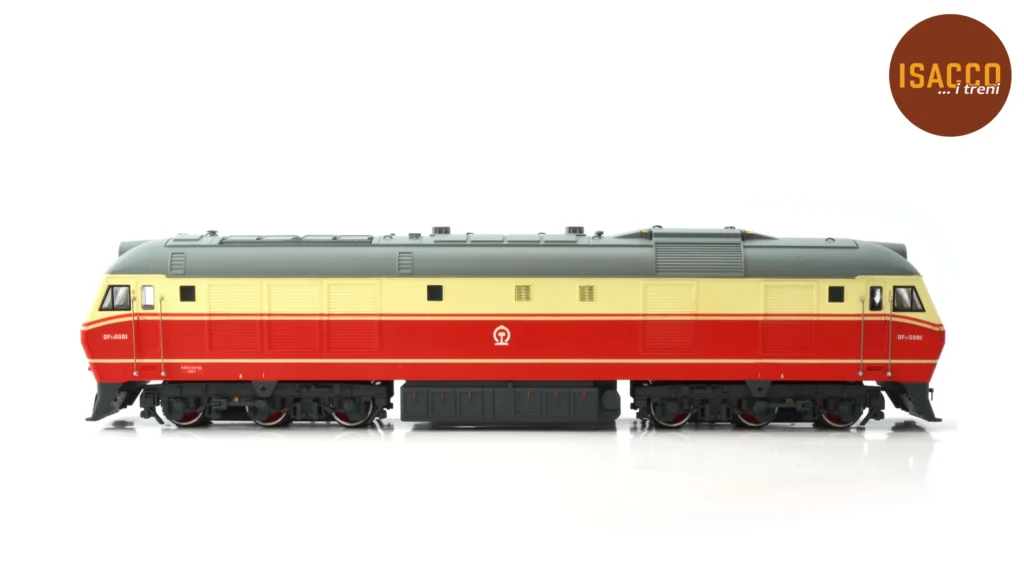 Locomotiva DF11 #0001 (CR) crema/rosso