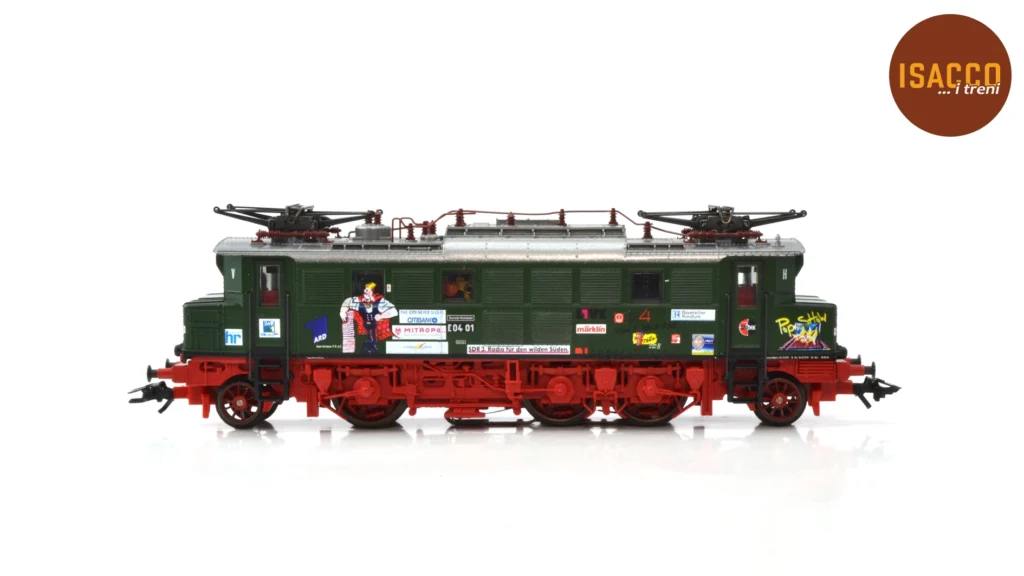 Set "Pop Train" (DB) Br E04 01 e carrozze