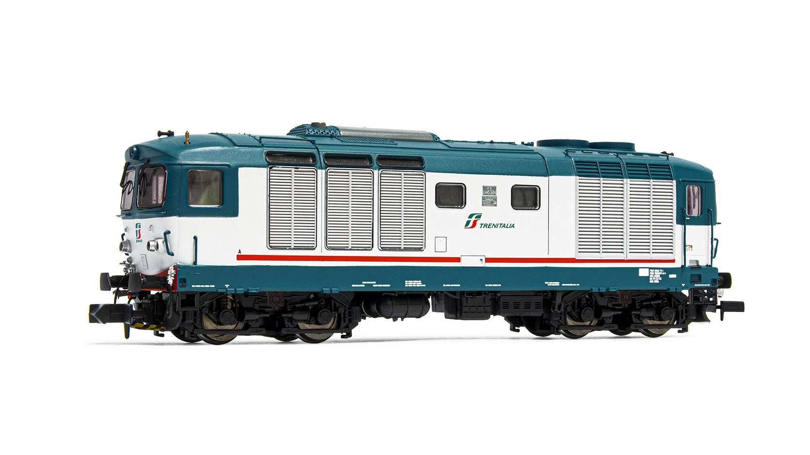 Locomotiva D 445 terza serie (FS) livrea XMPR