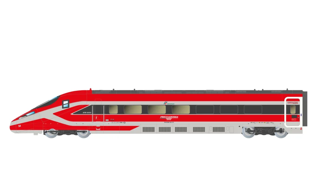 Set 4 elementi "Frecciarossa 1000" (TI) 2022