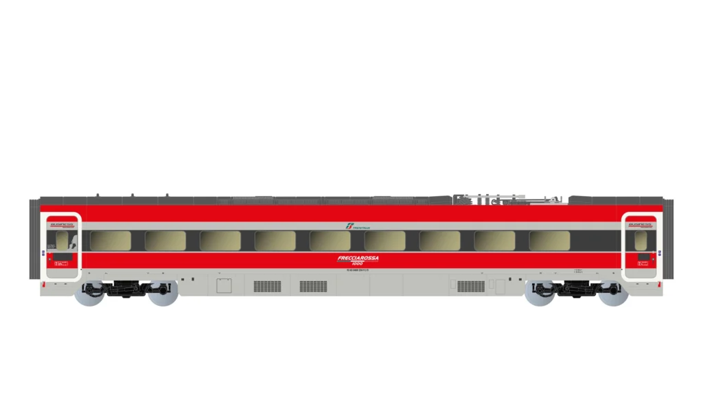 Set 4 elementi "Frecciarossa 1000" (TI) 2022