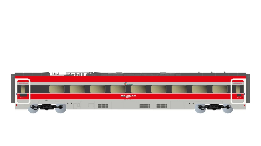 Set 4 elementi "Frecciarossa 1000" (TI) 2022