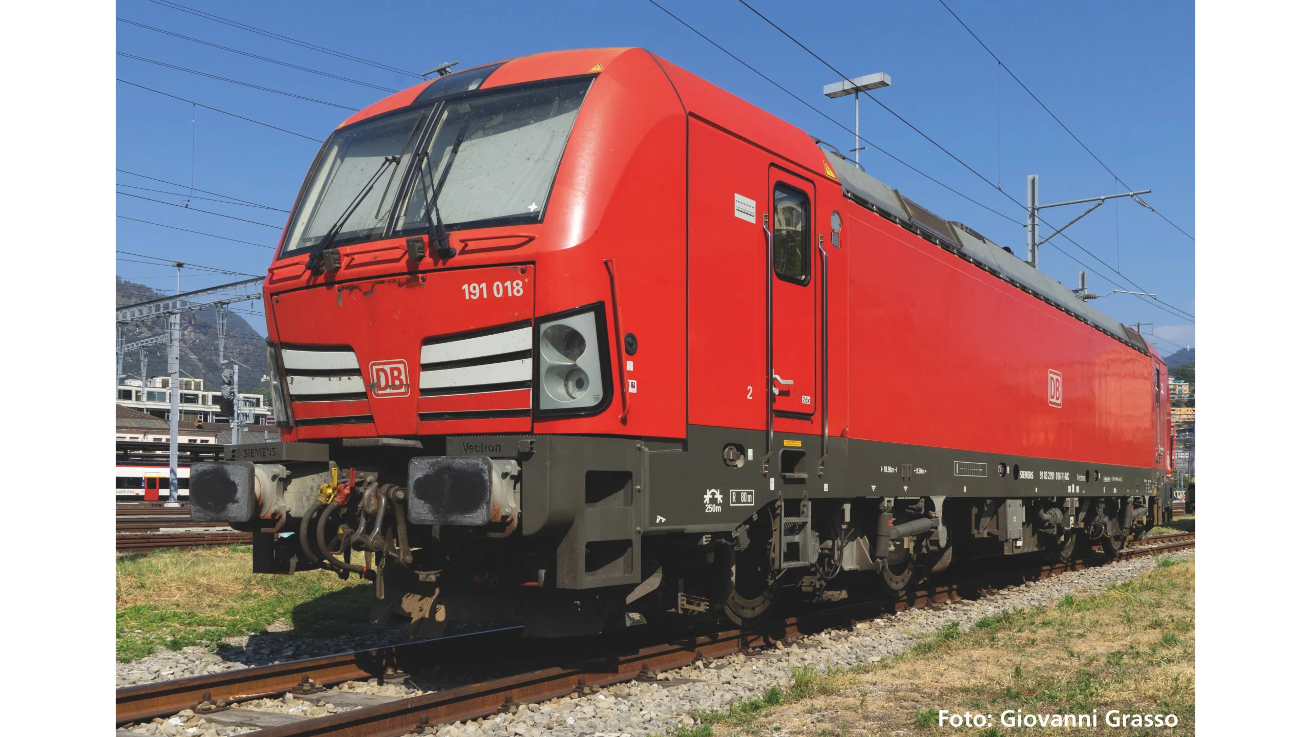 Locomotiva Vectron 191.018 (DB) Italia