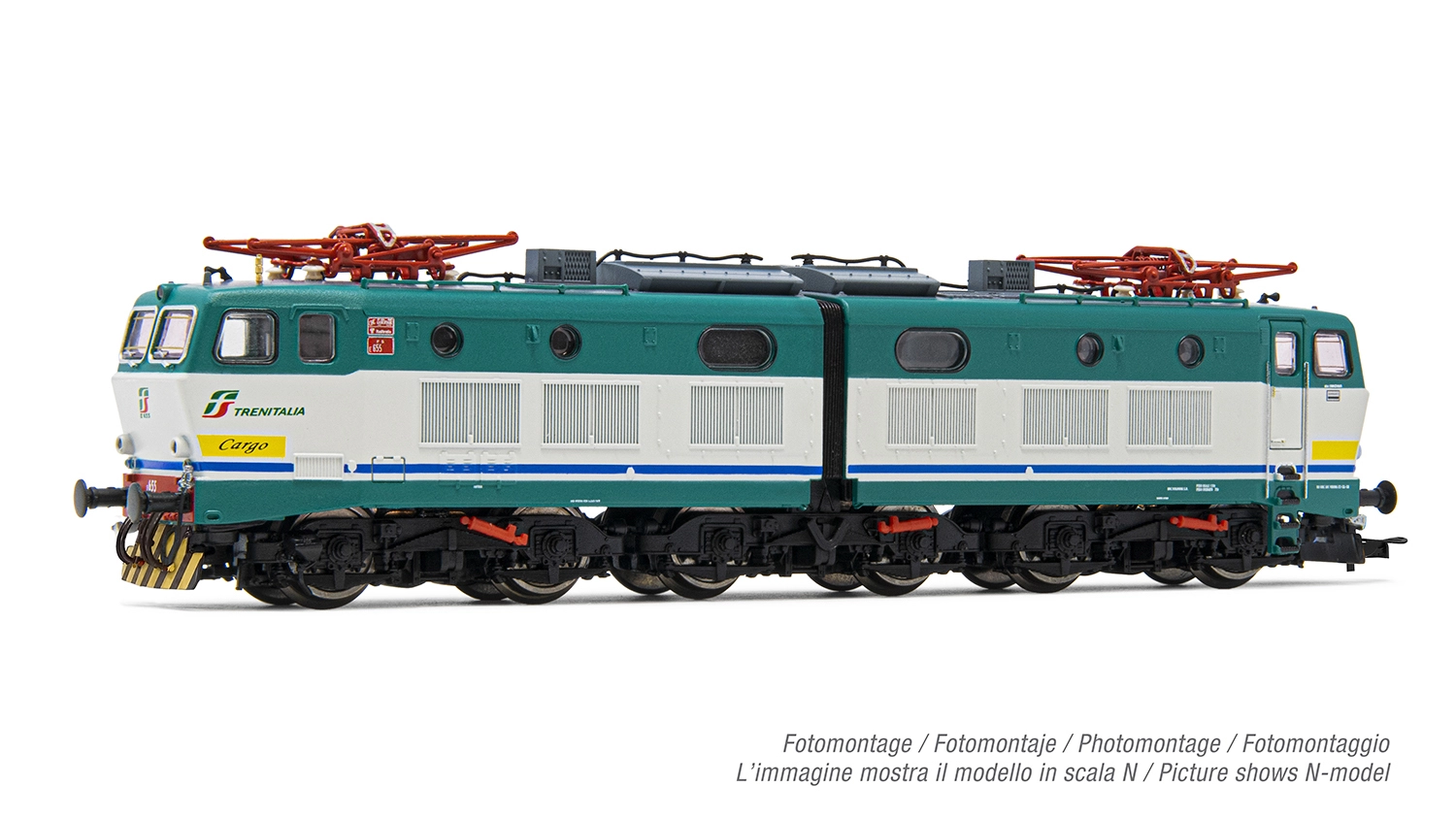 Locomotiva Serie E 655 (FS) livrea XMPR