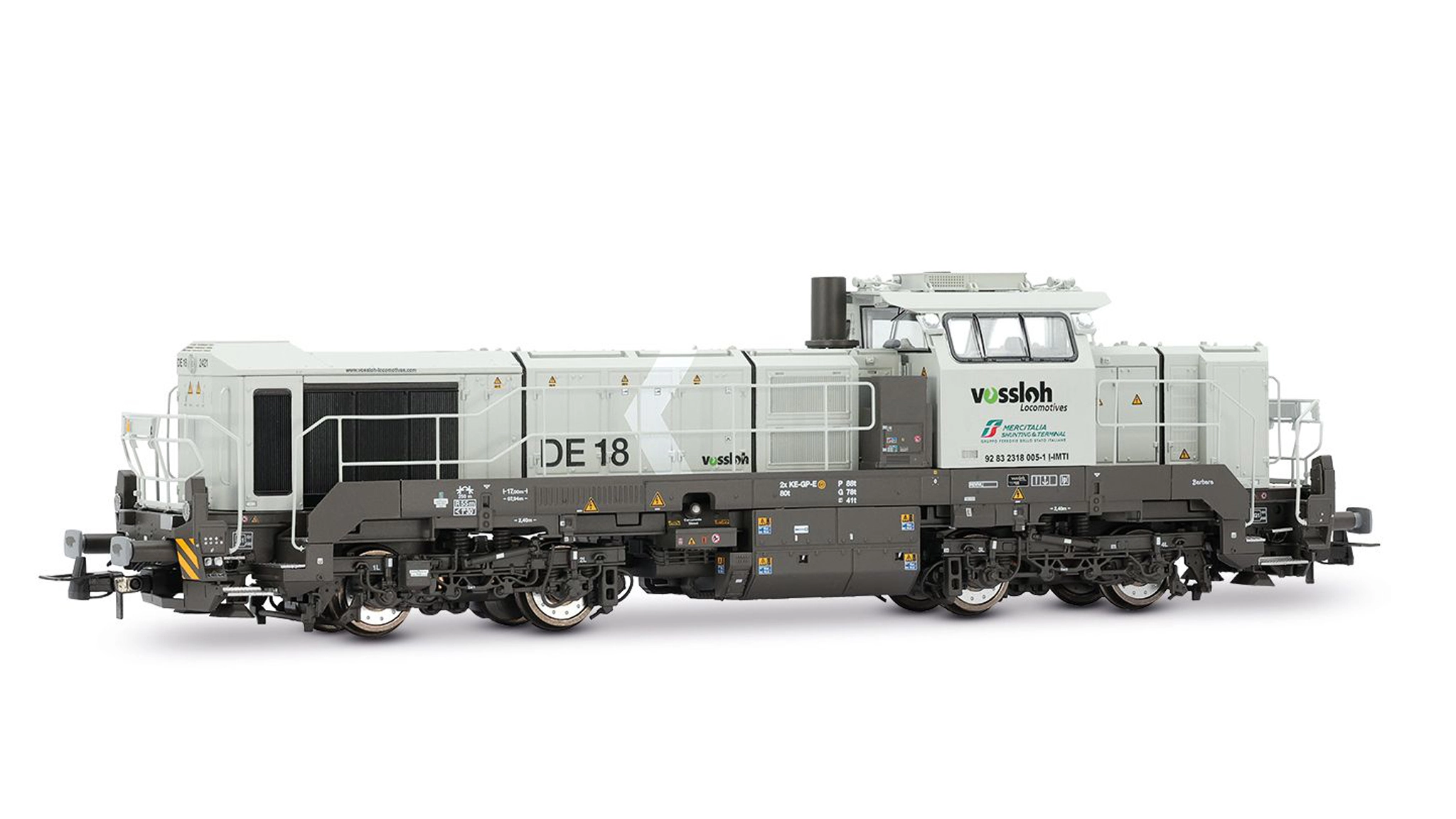 Locomotiva Vossloh D 318.005 (FS) S&T