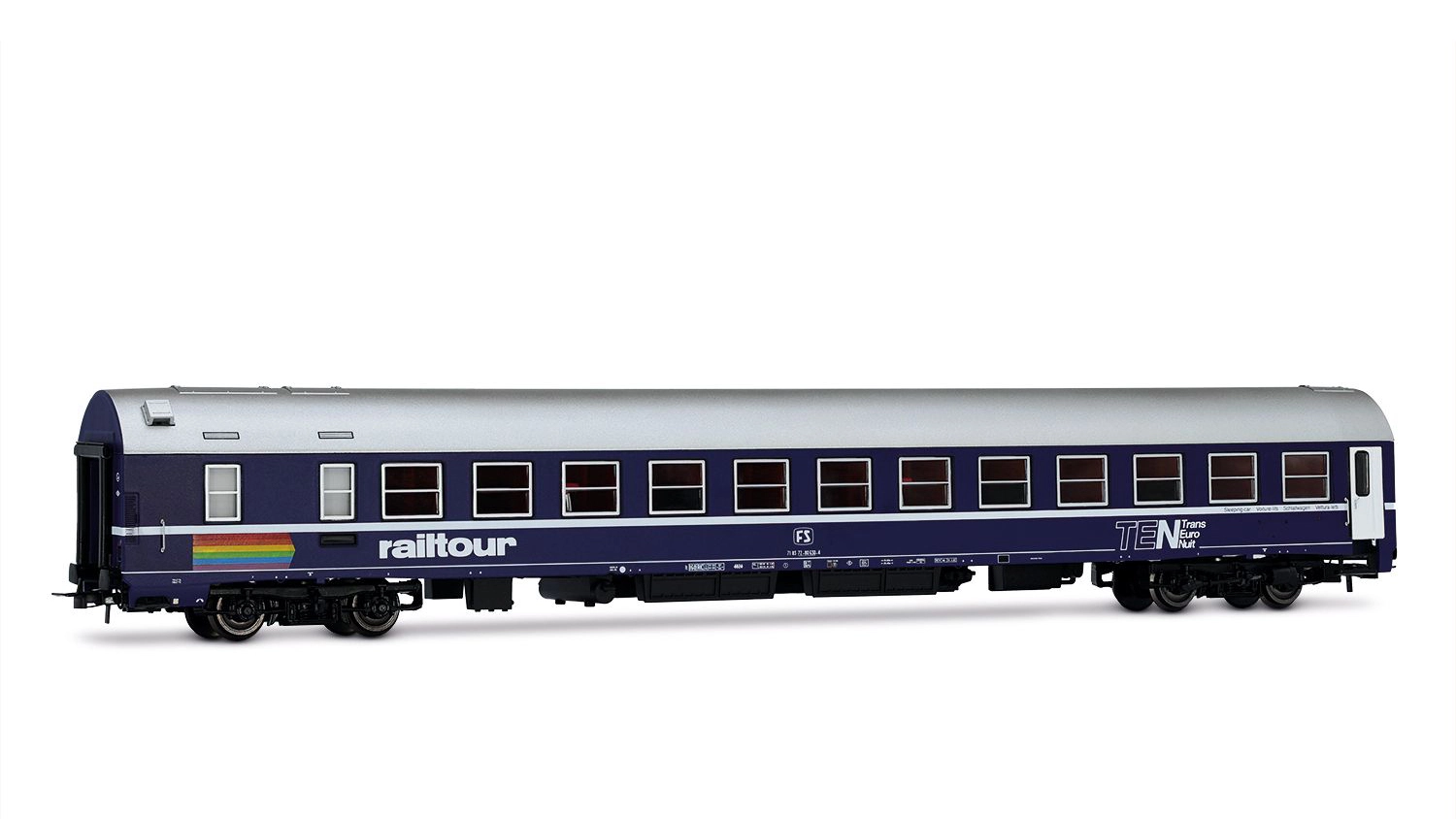 Carrozza Tipo MU (FS) livrea TEN Railtour