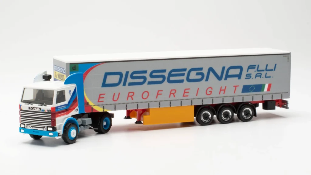 Scania 142 con semirimorchio ''Dissegna''