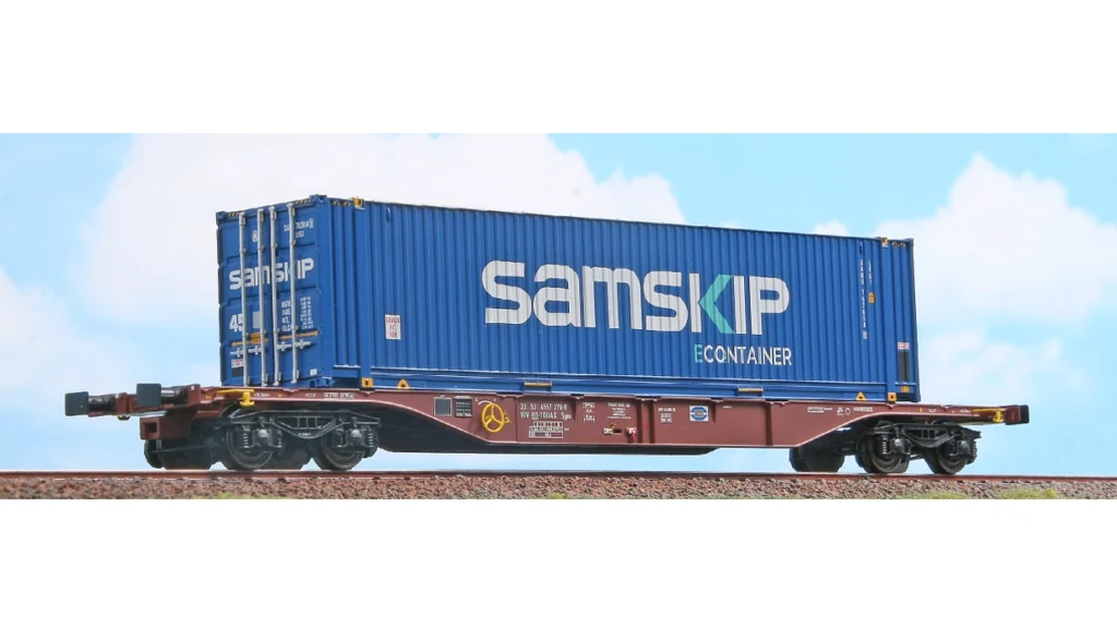 Carro Sgns (Touax) cassa furgonata "SAMSKIP"