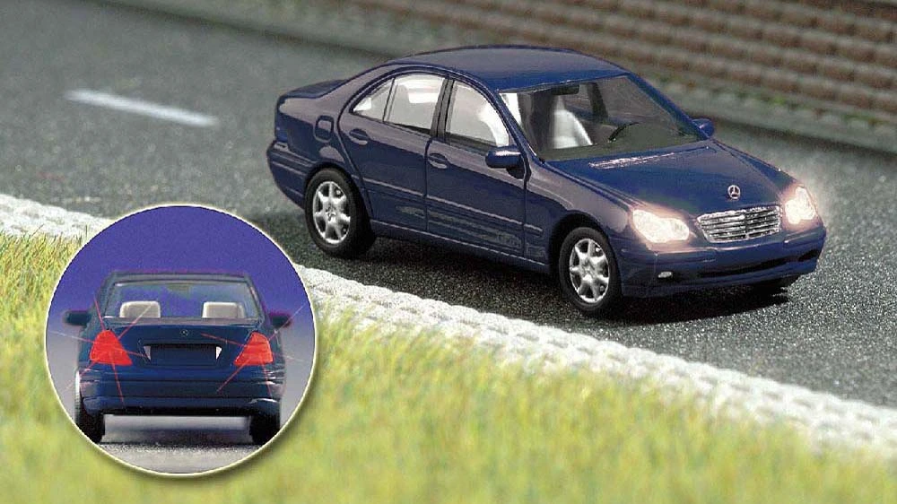 Mercedes Classe C (2000) colore blu