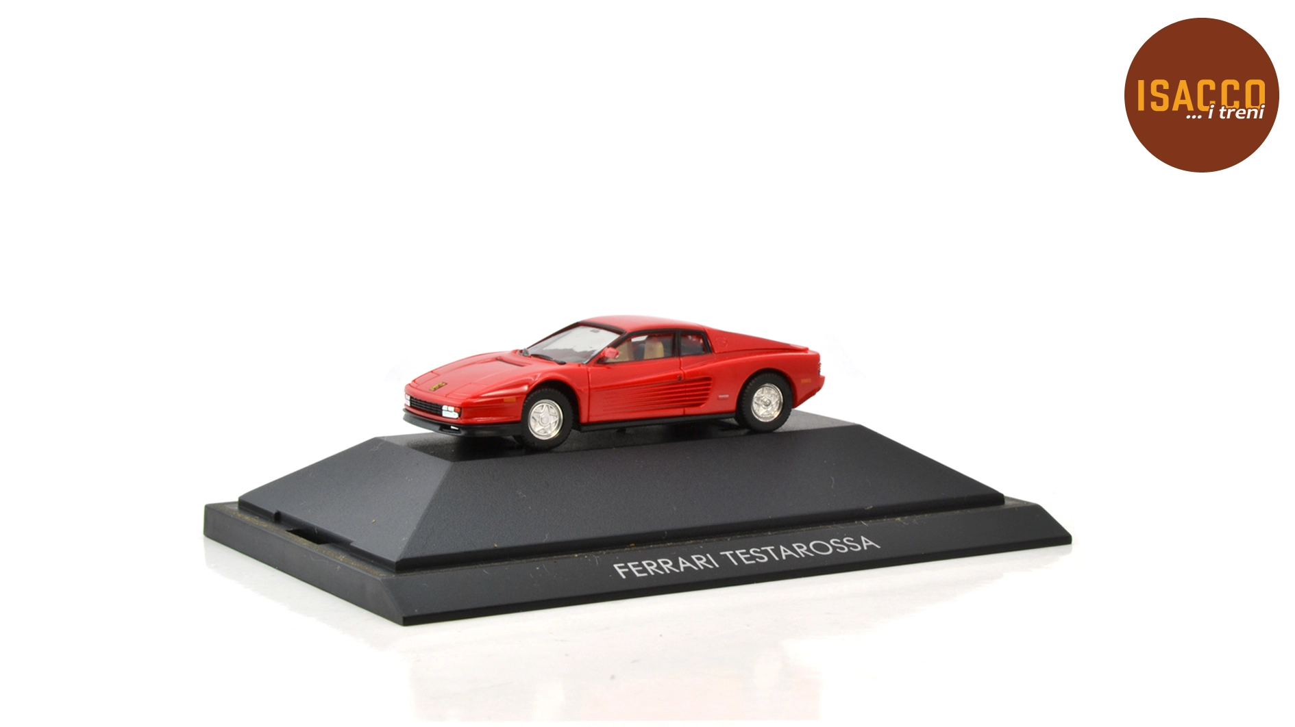 Ferrari Testarossa (1984), colore rosso.