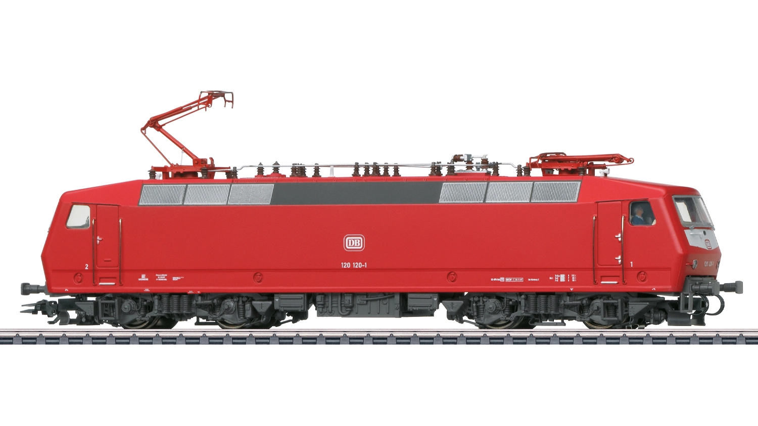 Locomotiva 120 120-1 (DB) rosso orientale