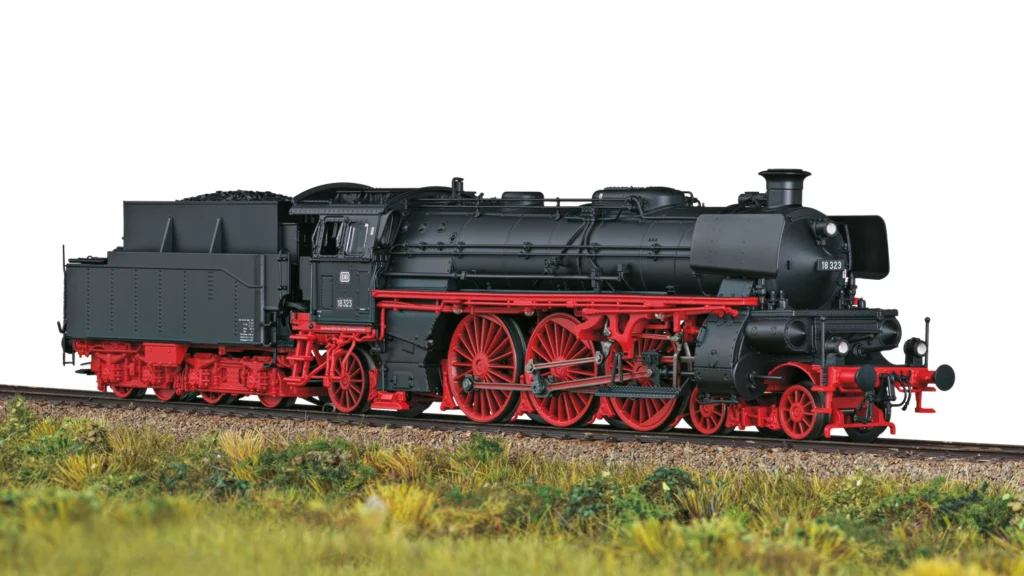 Locomotiva 18 323 (DB) fumaiolo Caledonian