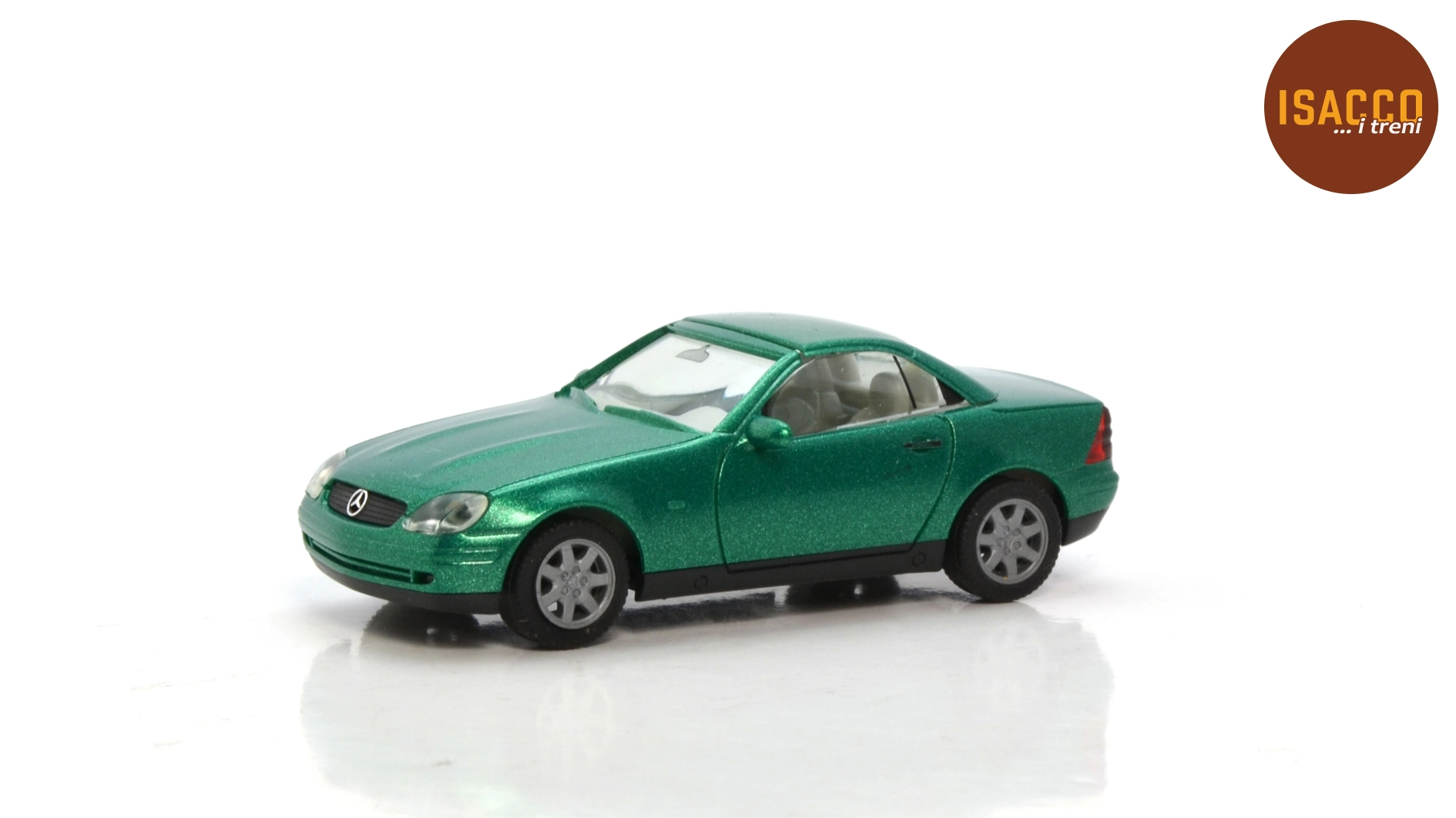 Mercedes-Benz SLK (1996) verde metallizzato