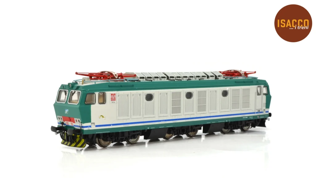 Locomotiva E 652.165 (FS) XMPR frontale verde