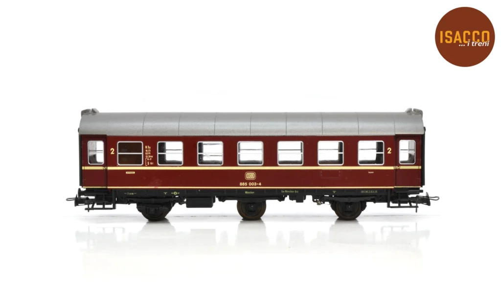 Carrozza B3y (DB) livrea rossa