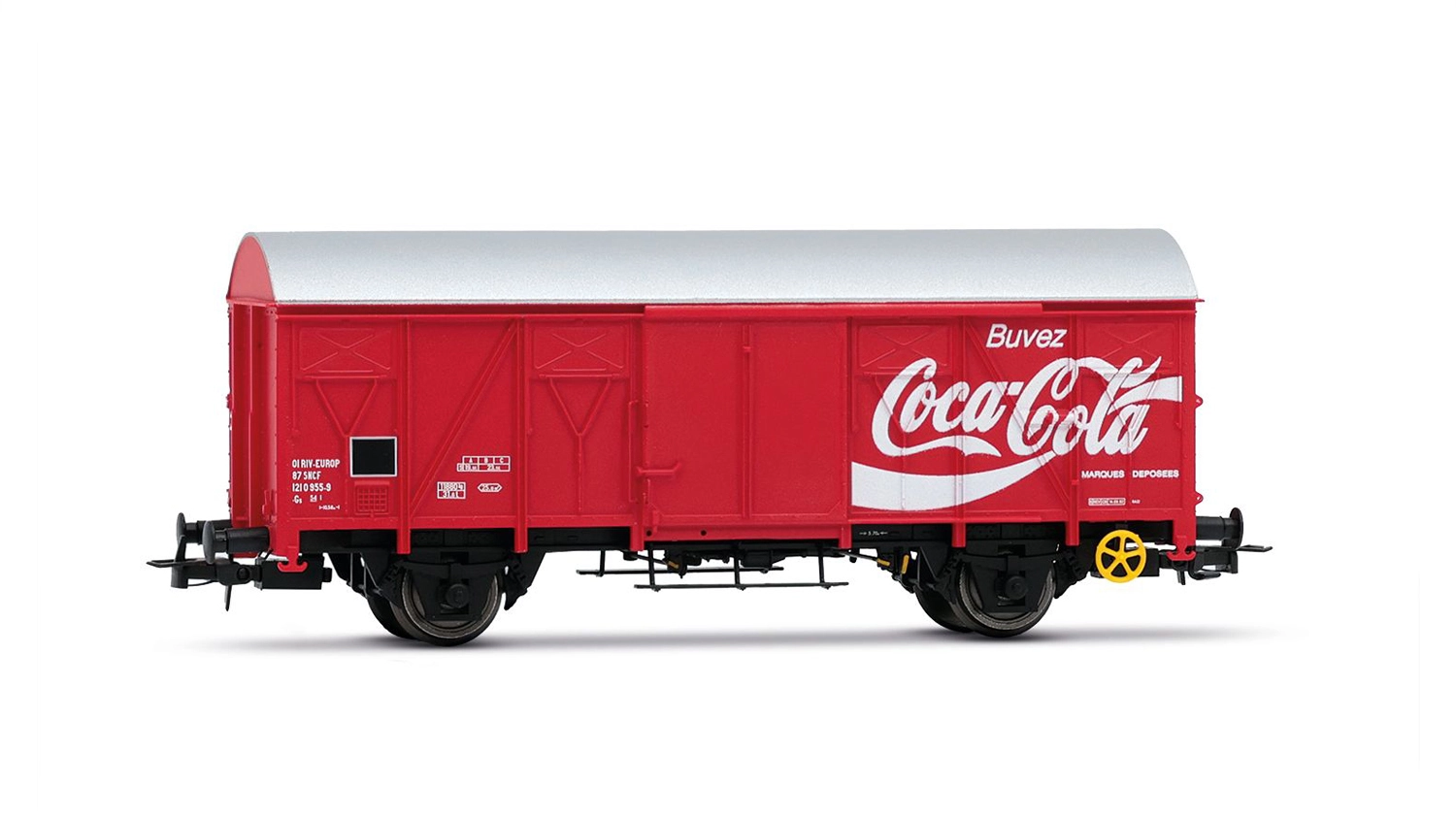 Carro Tipo G4 (SNCF) livrea "Coca-Cola"