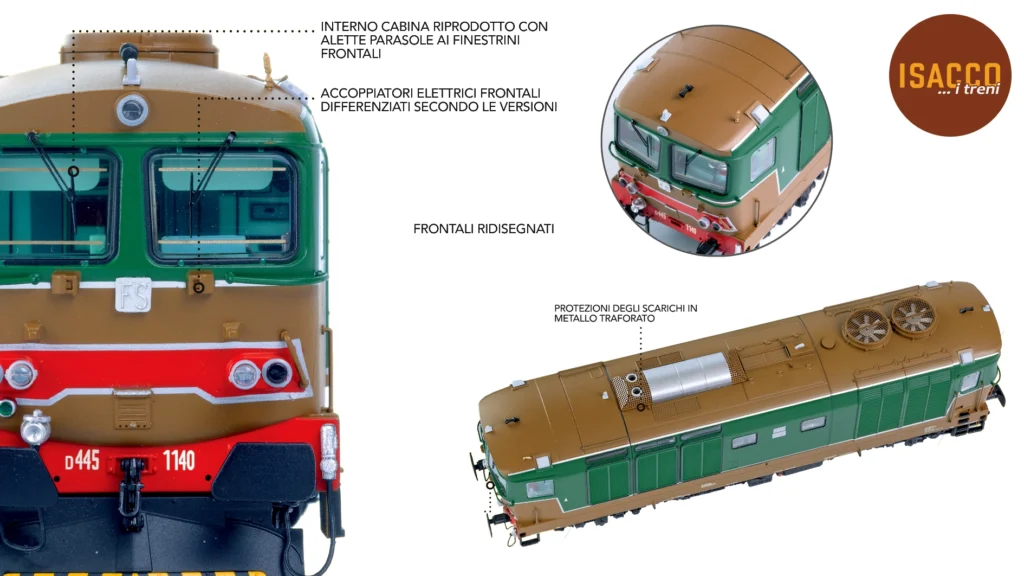 Locomotiva D 445.1140 Fondazione FS (FS)