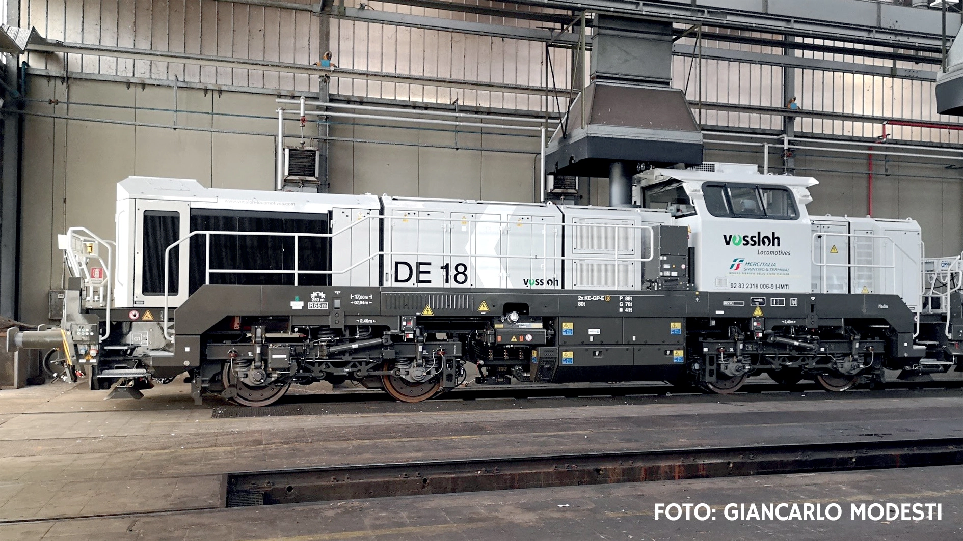 Locomotiva Vossloh D 318 (FS)