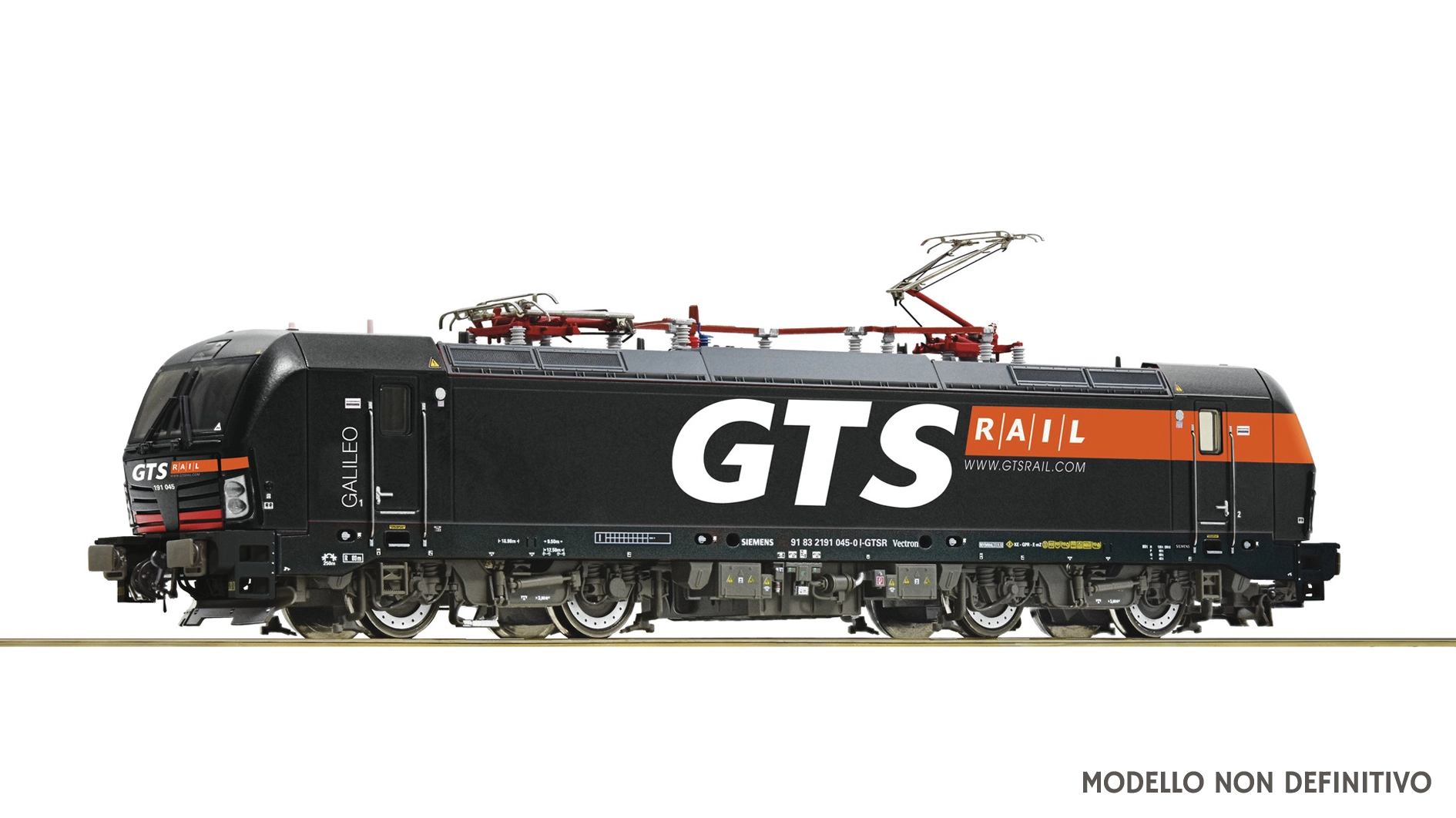 Locomotiva 191.045 "Galileo" (GTS)