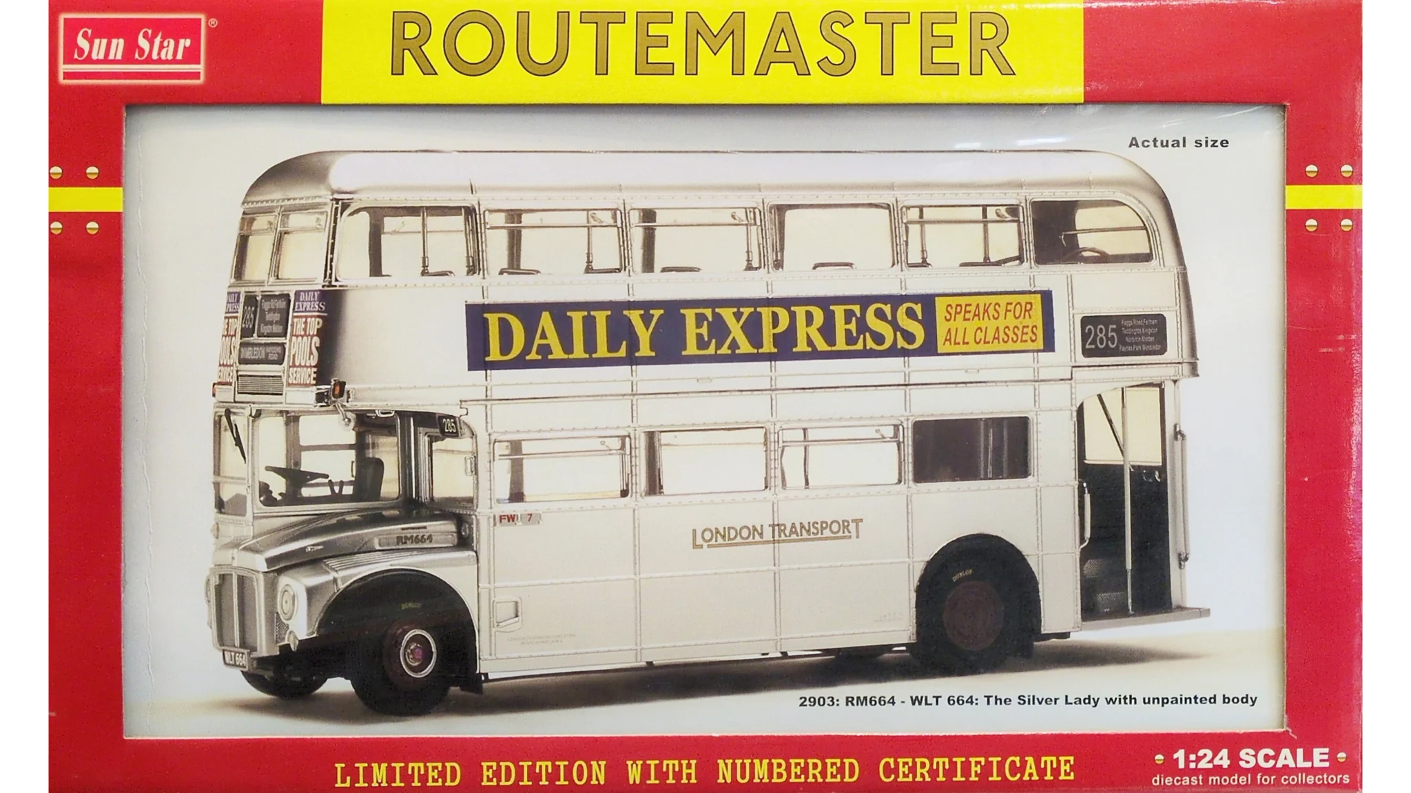 Routemaster Bus (1958) Silver