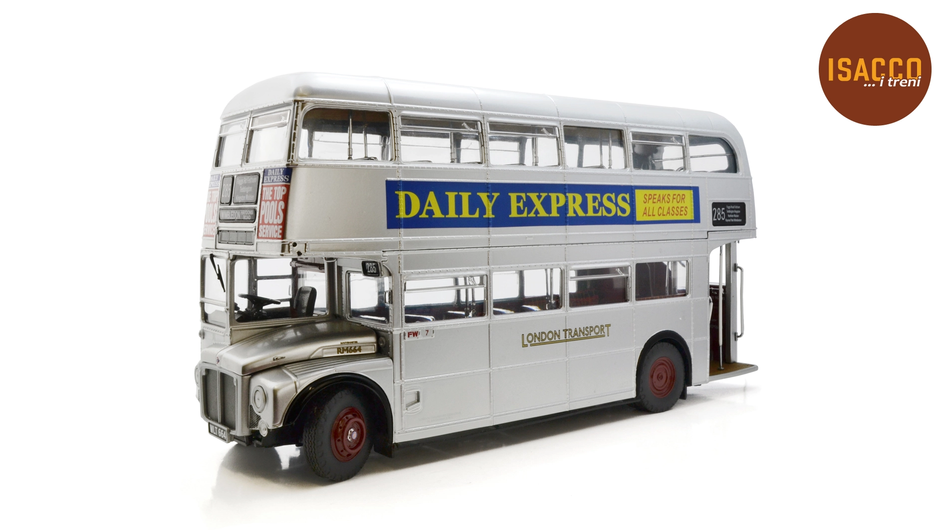 Routemaster Bus (1958) Silver