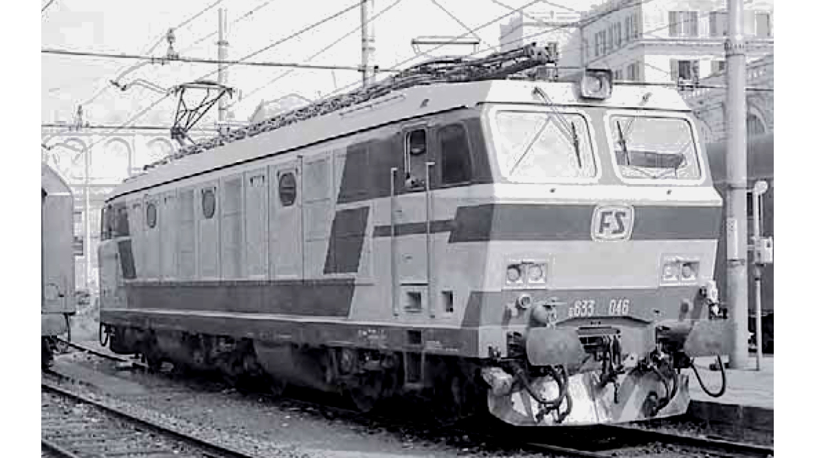 Locomotiva E 633.046 (FS) pantografi Faiveley